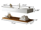Lede 48" Bathroom Vanity with Vessel Sink
