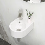 Stain Resistant Rectangular Bathroom Sink