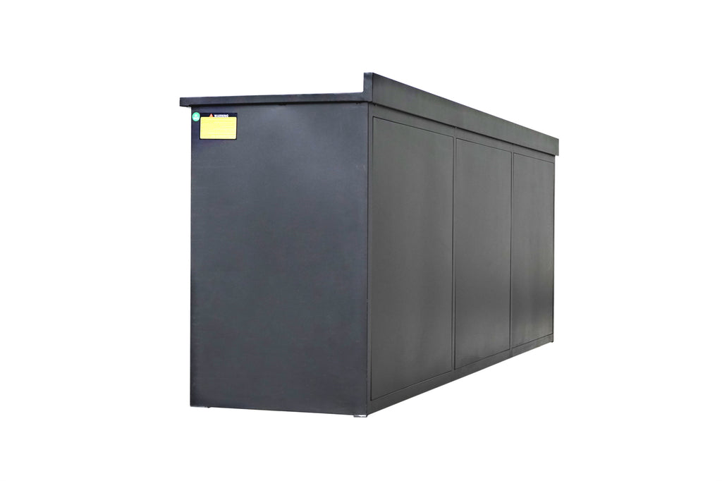 10ft Storage Cabinet with Work Bench