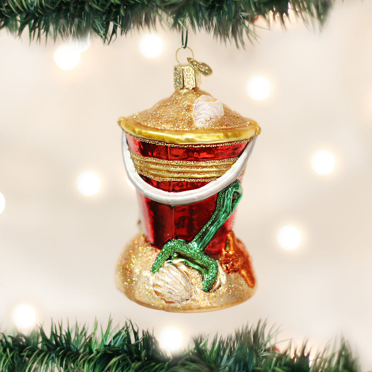 Beach Bucket Ornament