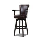 Williams 31" Swivel Bar Stool with Armrests, Vintage