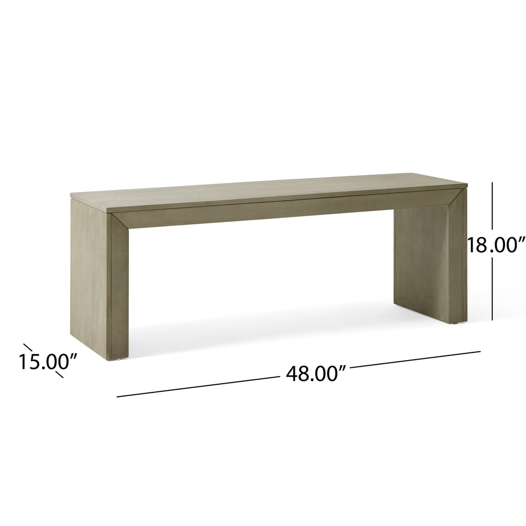 Acacia Wood Dining Bench