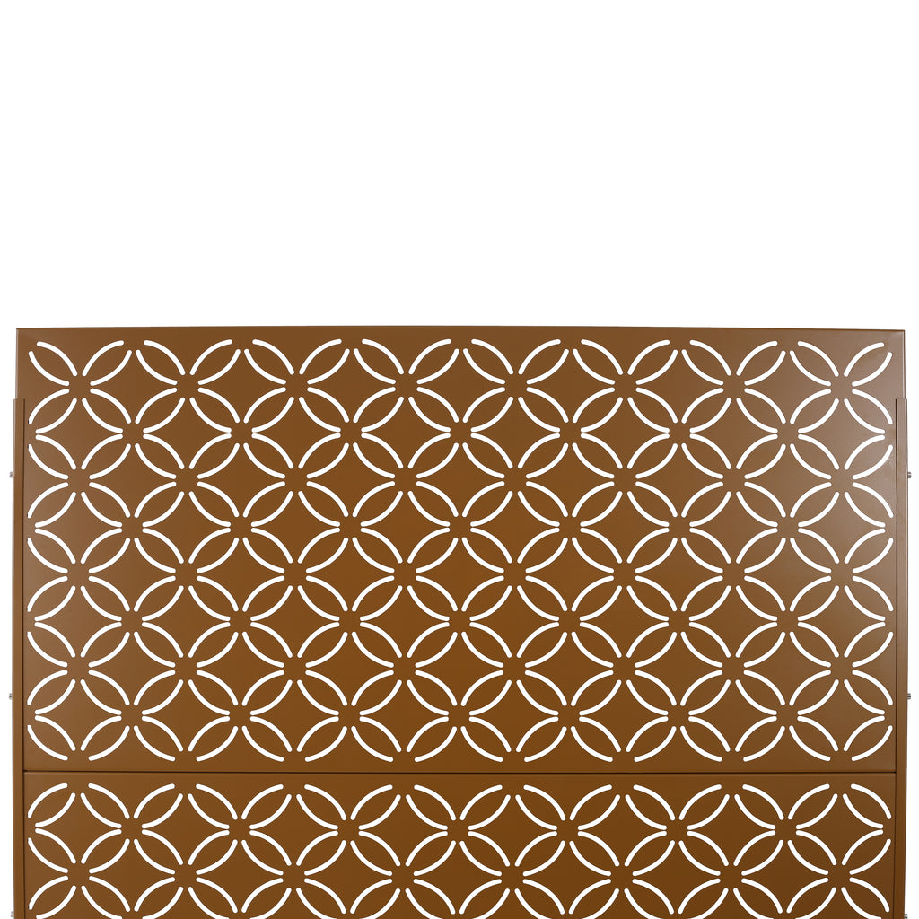Freestanding Metal Privacy Screen