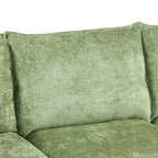 82.67" Convertible Sofa Bed Sectional with Storage Ottoman