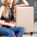HIFINE TOURIST 20"/24"/28" 3 Pcs Set in ABS Spinner Wheel Luggage