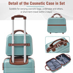 Hardshell Luggage Sets - 20"+24" and Cosmetic Case