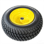 Set of 2 16x6.50-8 Lawn Mower Tires & Wheel Assembly
