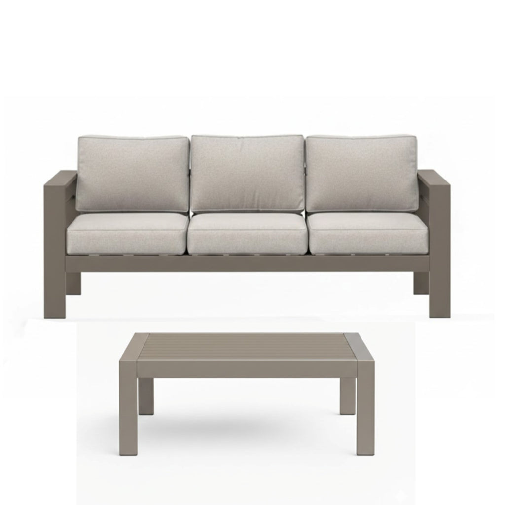 2 Pieces Outdoor Patio Set