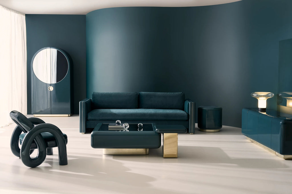 Gelee Monolith Round  Accent Table