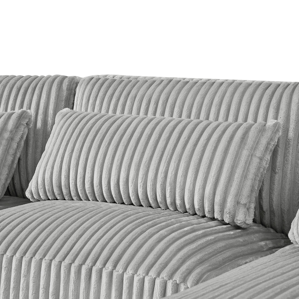 129" Oversized Sectional Sofa U-shaped Couch