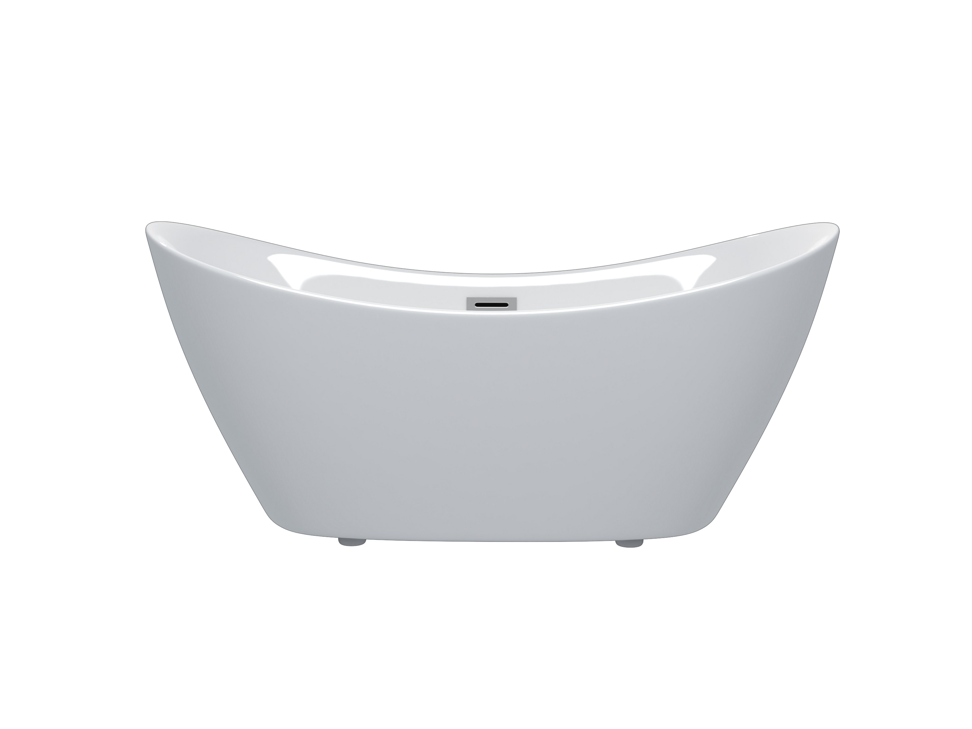 67" Acrylic Freestanding Tub - Gloss