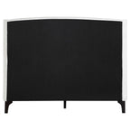 Theodore Snow Upholstered Eastern King Wingback Bed
