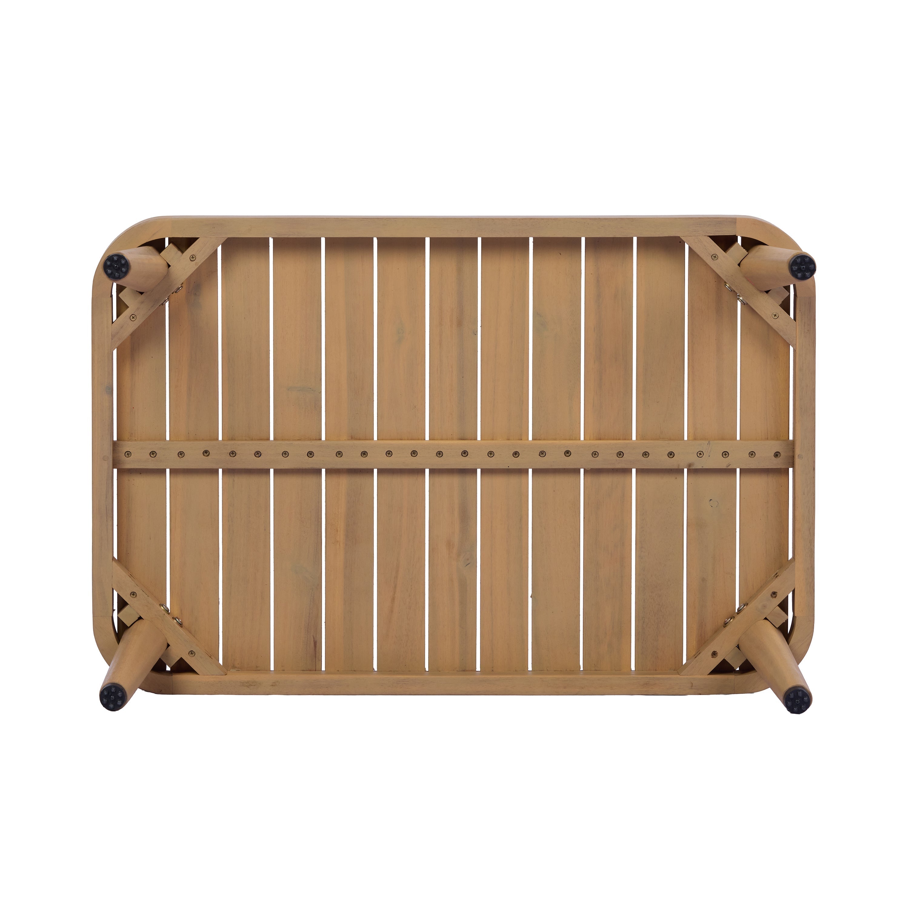 4-Piece Acacia Wood Patio Seating Set