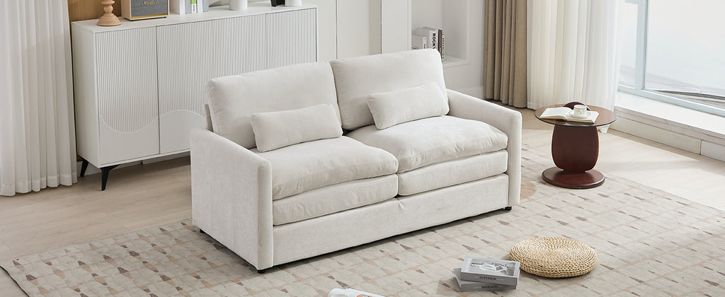 68.1" Cozy Upholstered Loveseat Sofa