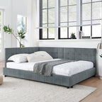 Full Size Upholstered Tufted Bed Frame