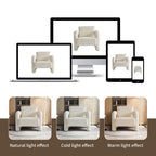 Modern Velvet Fabric Accent Chair