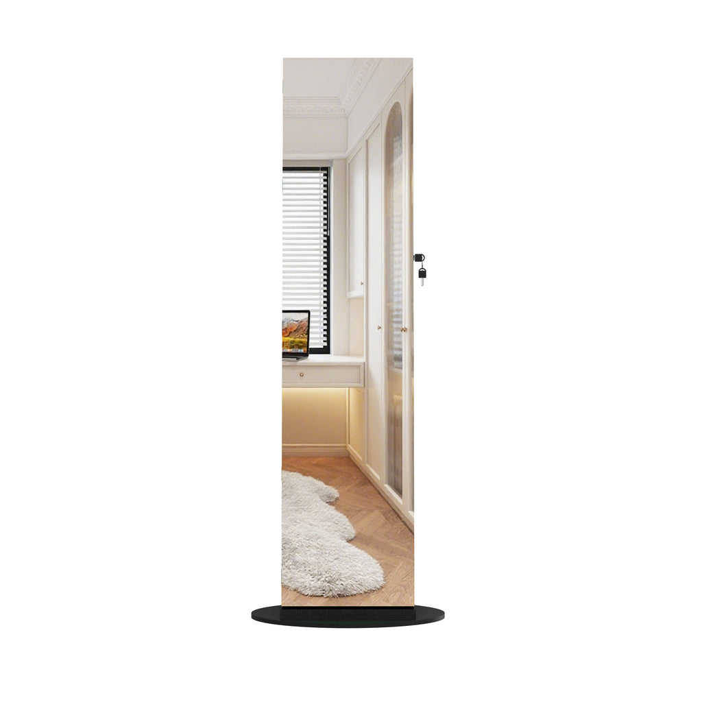 360° Swivel Jewelry Cabinet with Full Length Mirror