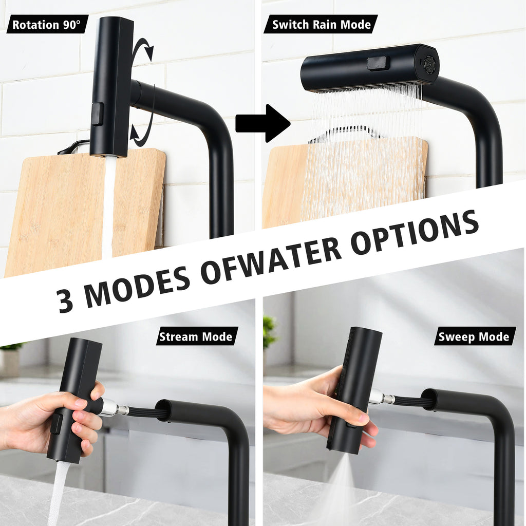 Touchless Matte Kitchen Faucet