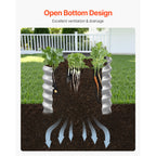 Metal Raised Garden Bed, 4 x 2 x 2 ft