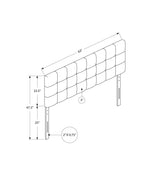 Upholstered Queen Size Headboard