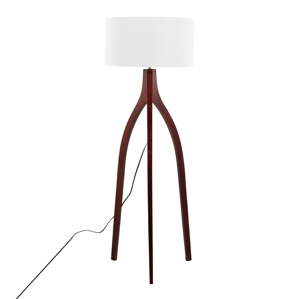 Wishbone Contemporary Floor Lamp