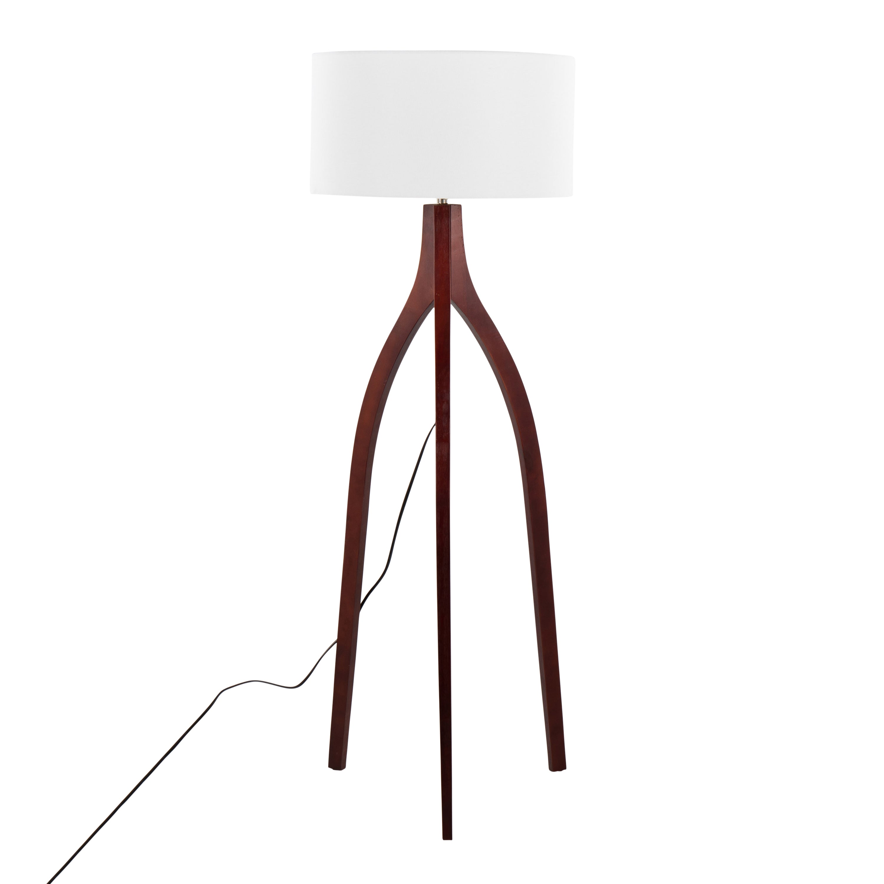 Wishbone Contemporary Floor Lamp