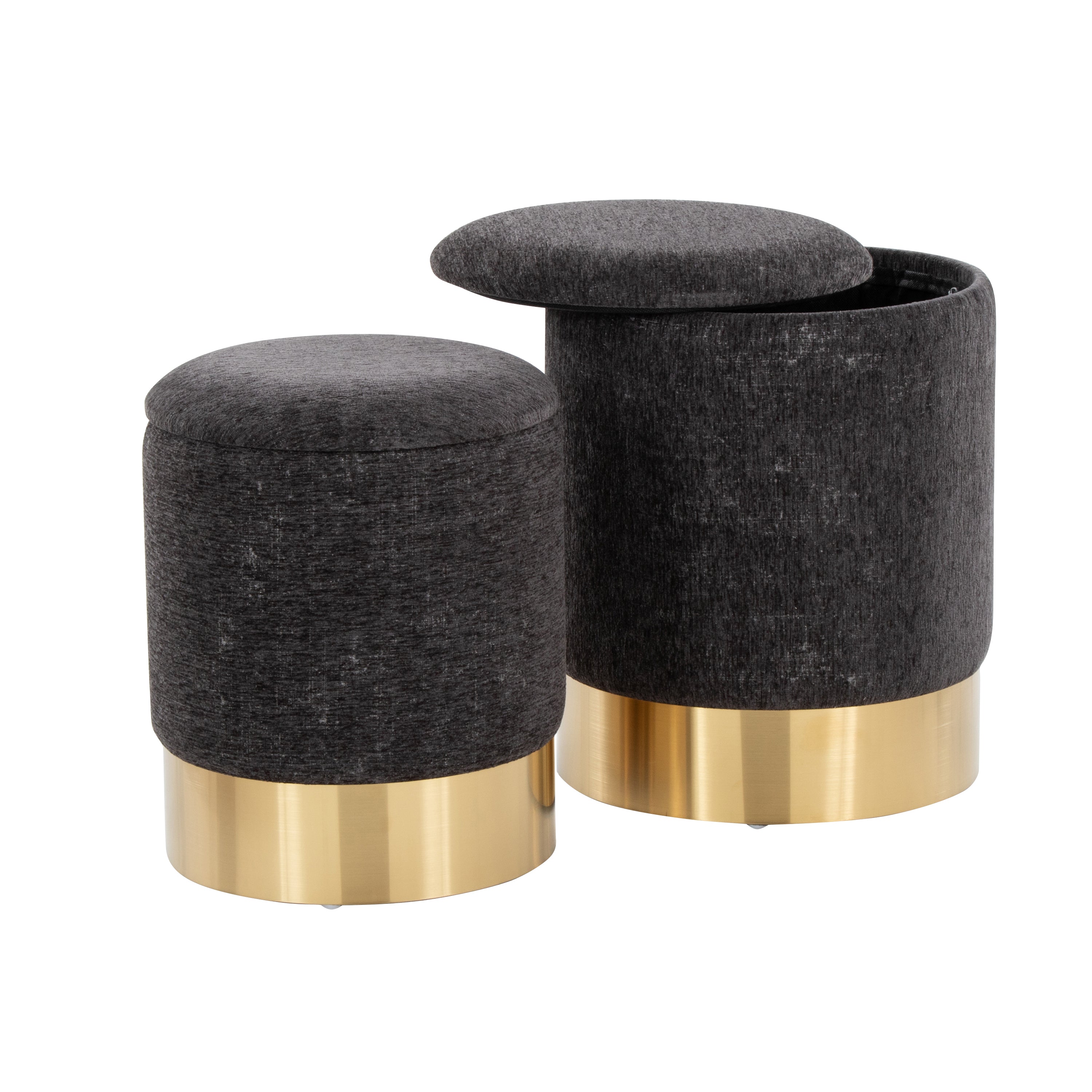 Contemporary Nesting Ottoman Set