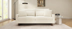 Modern Loveseat Sofa with Four Pillows