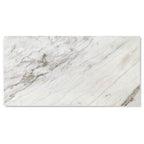 12x24 White Polished Marble Tile