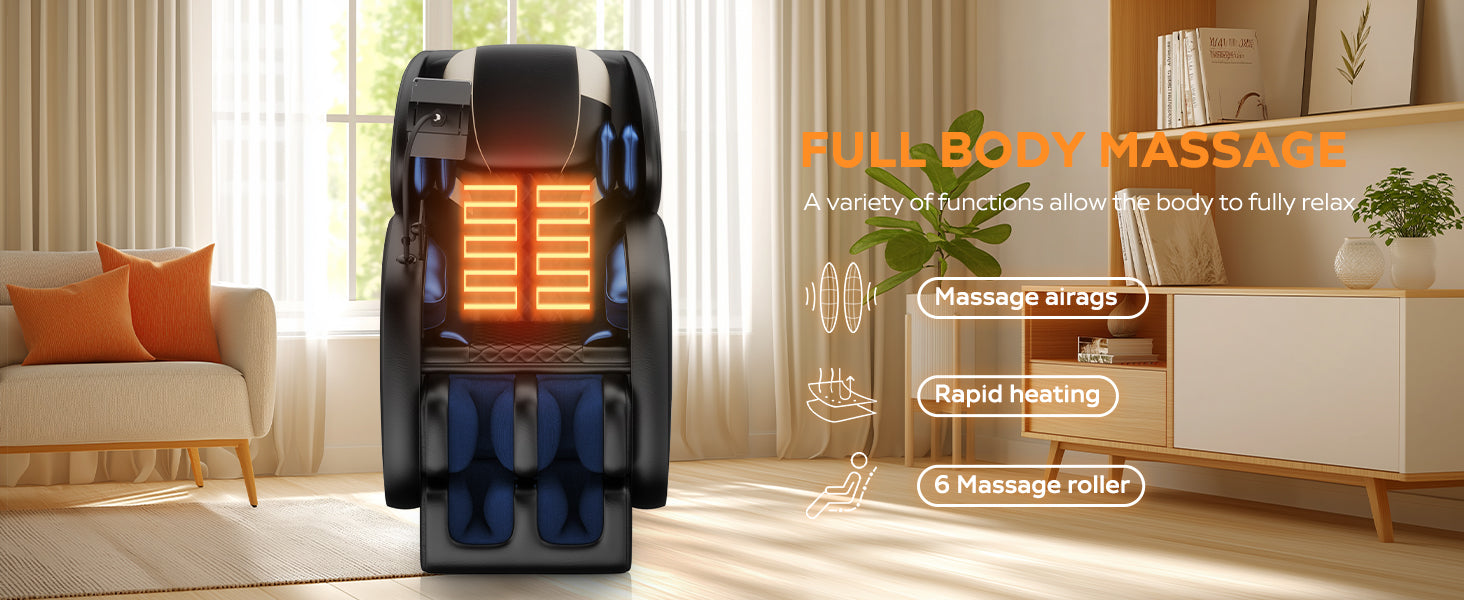 2024 Massage Chair Recliner With Zero Gravity