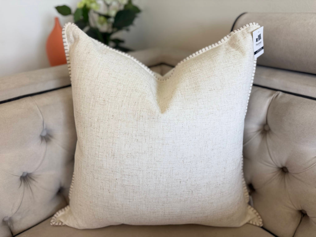 Homey Cozy Ivory Blanket