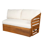 Royal Acacia Patio V Sofa Sectional Set