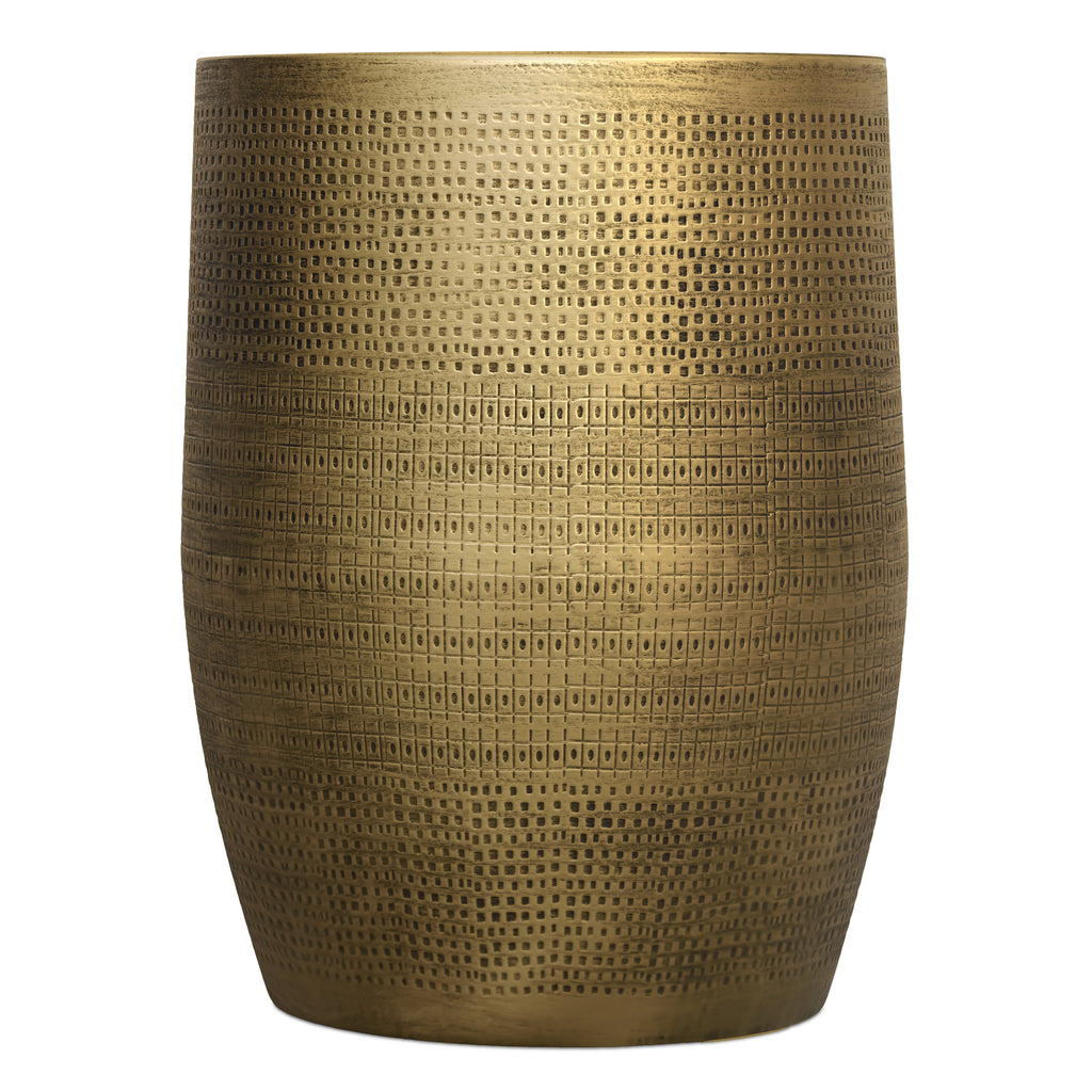 Johnsen 15 Inch Morse Pattern Accent Table