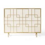 Dorothy Modern Iron Fire Screen