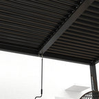 8610J Louver Pergola 10x19ft Aluminum Frame & Louvers