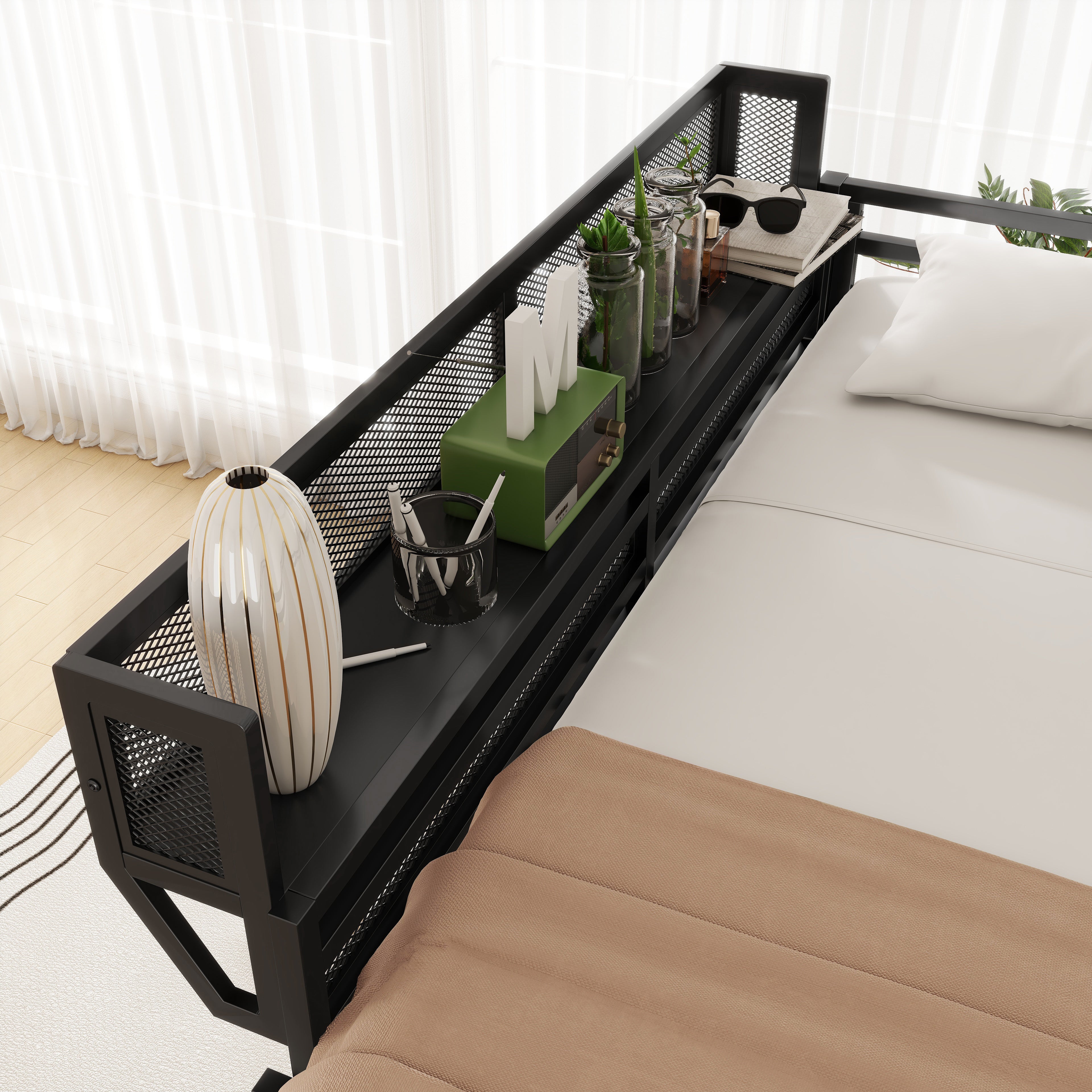 Full Size Loft Bed with Ladder