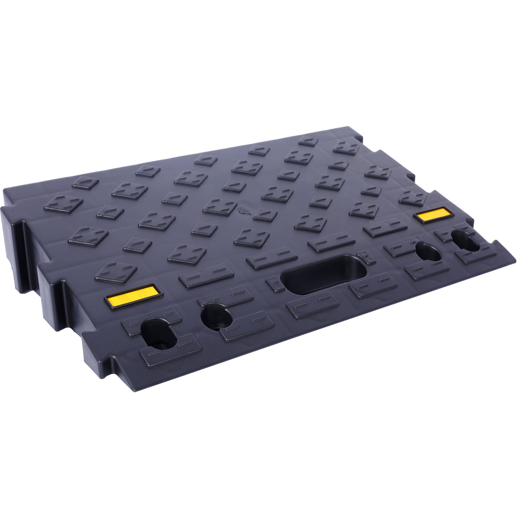 4" High 2-Piece Portable Automotive Curb Ramp