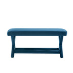 Abigail Upholstered Velvet Accent Bench
