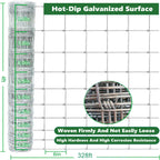Farm Fence 4ft x 328ft 14 Gauge Heavy Zinc Coating