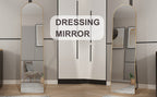 Aluminum Alloy Full Length Mirror with Gold Frame