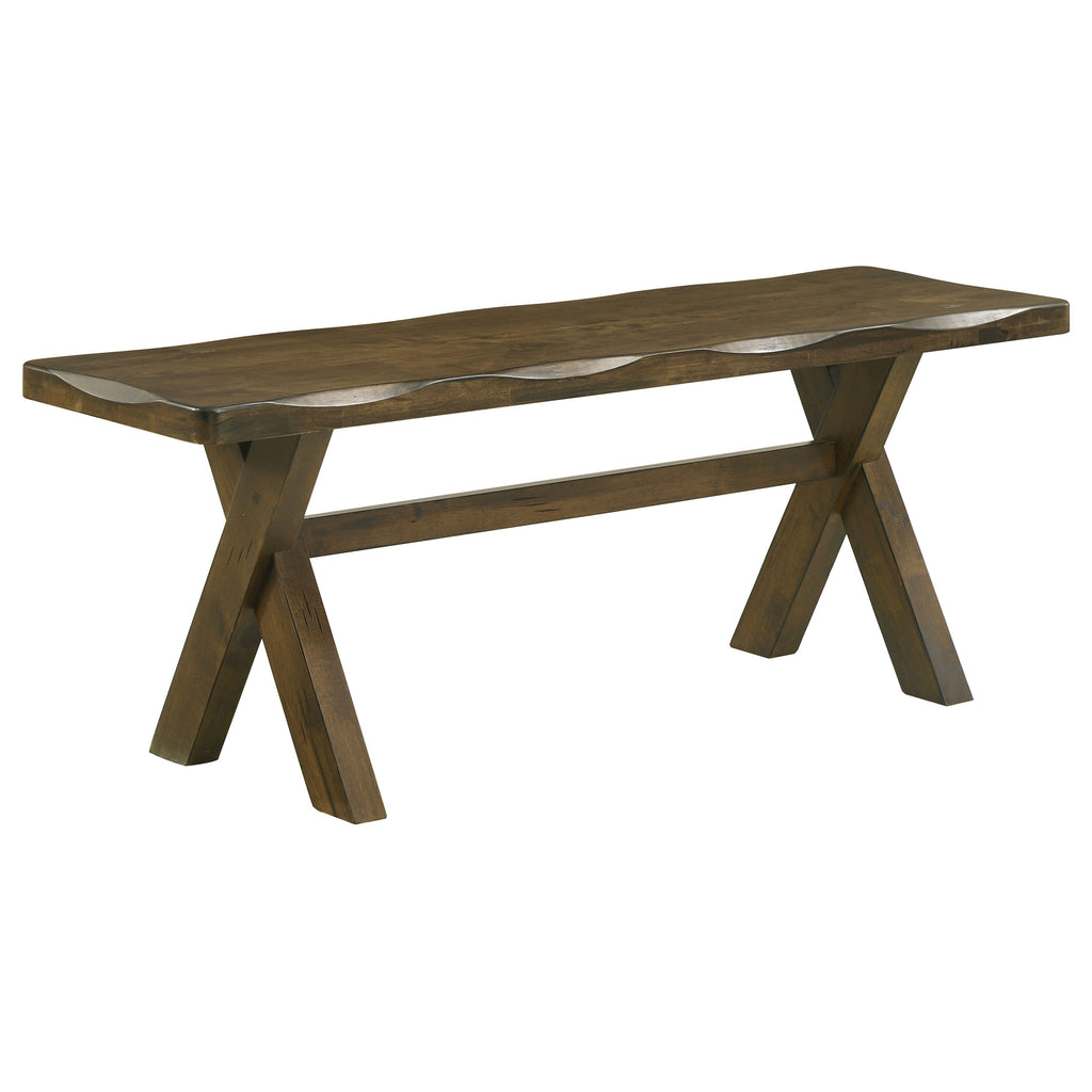 Gawain Rustic Nutmeg 6-Piece Dining Set