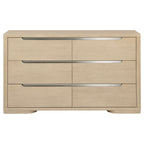 Mirador Light Elm 6-Drawer Bedroom Dresser