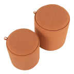 Contemporary Nesting Ottoman Set