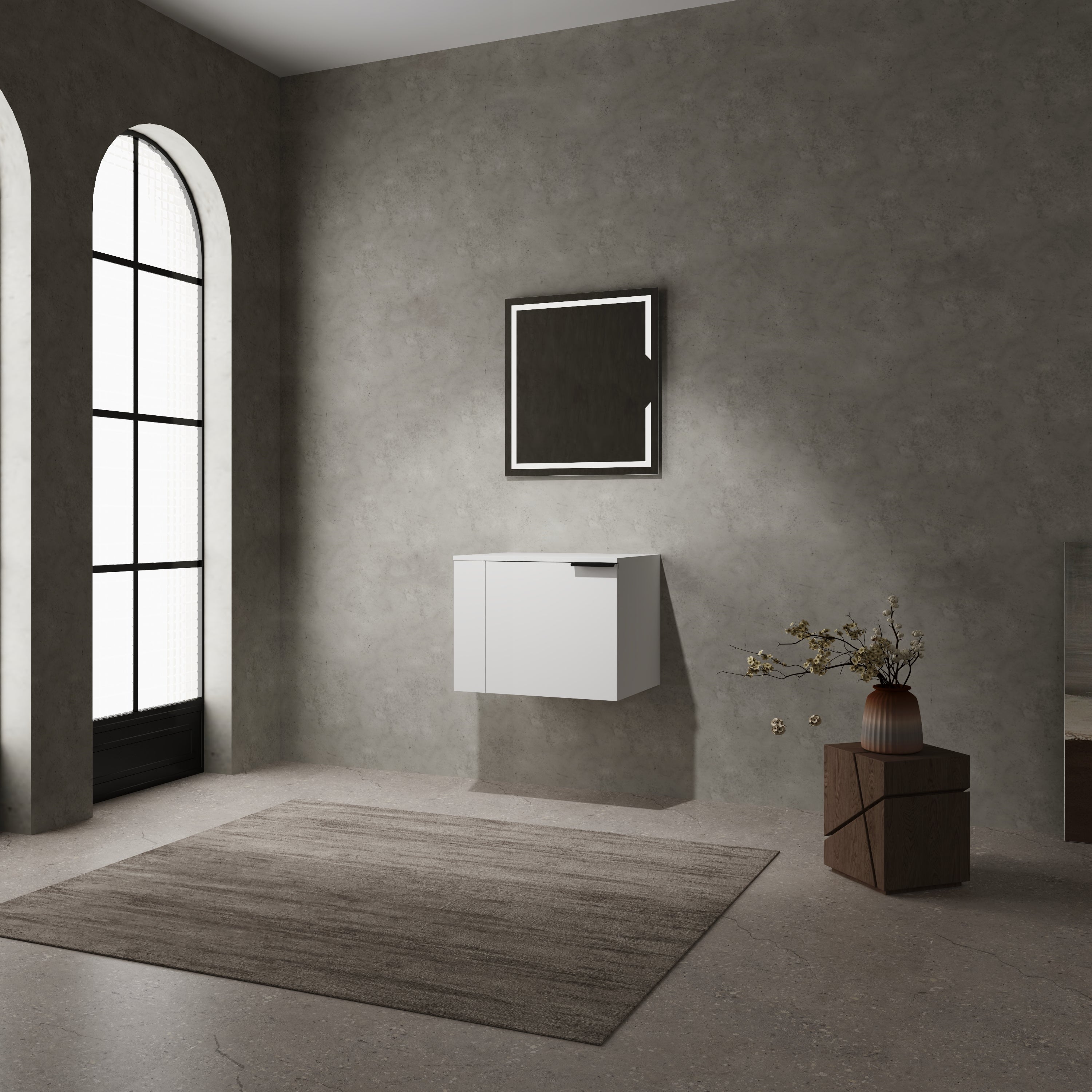 Modern 24" Bathroom Vanity Sink Combo