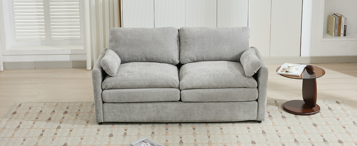 68.1" Cozy Upholstered Loveseat Sofa
