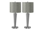 Set Of 2 Contemporary Table Lamps With USB Port