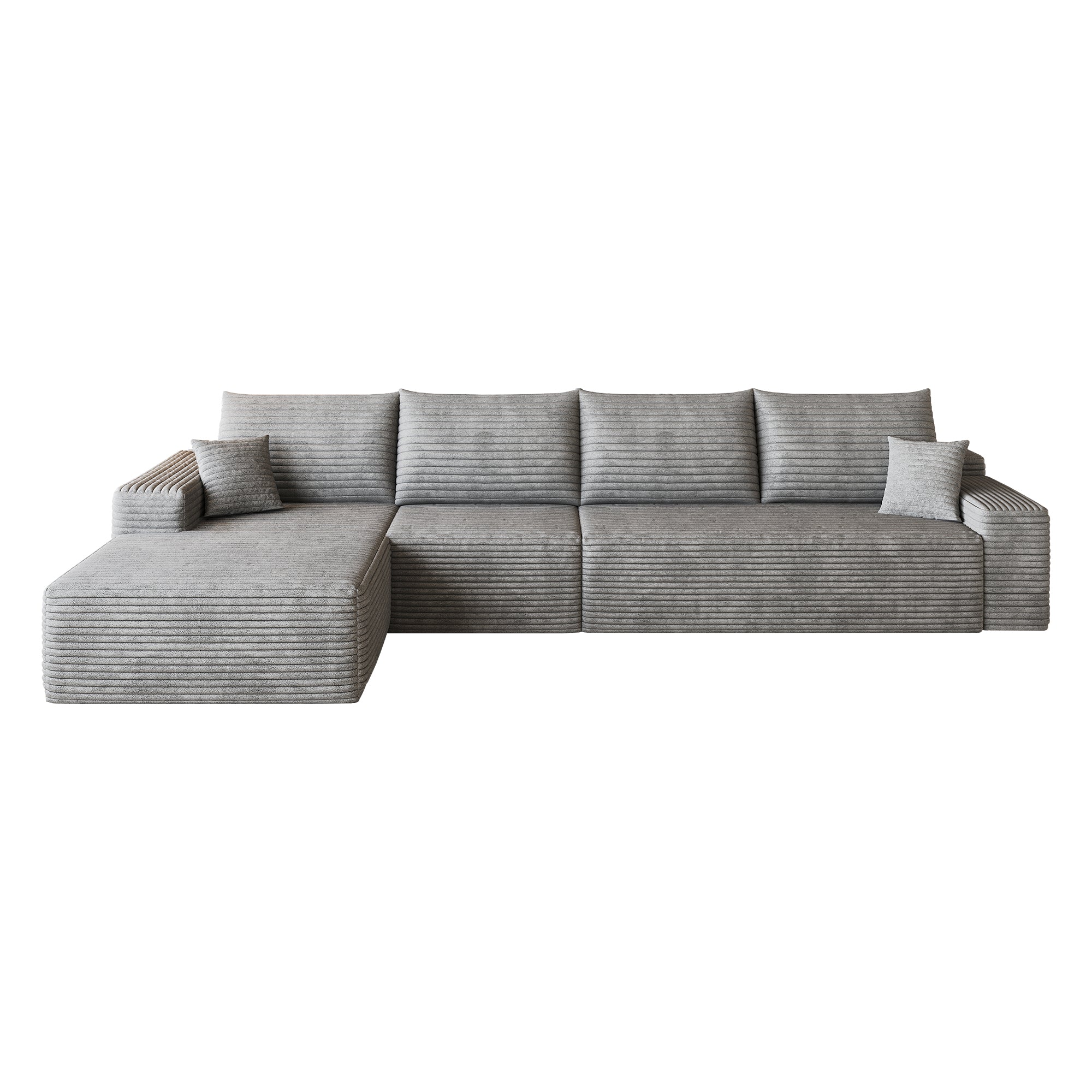 135" Cloud Sectional Couch with L-Shape Chaise