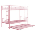Metal Bunk Bed with Trundle