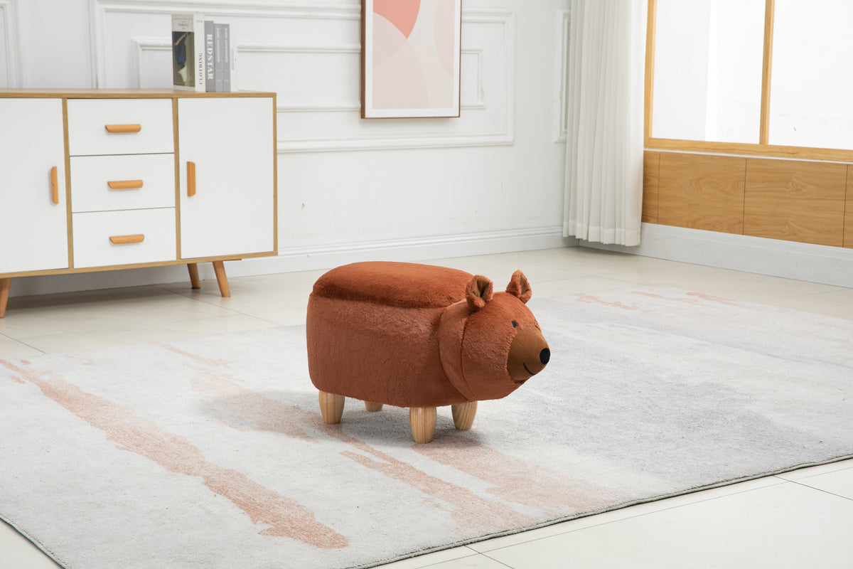 Blake the Bear Storage Ottoman