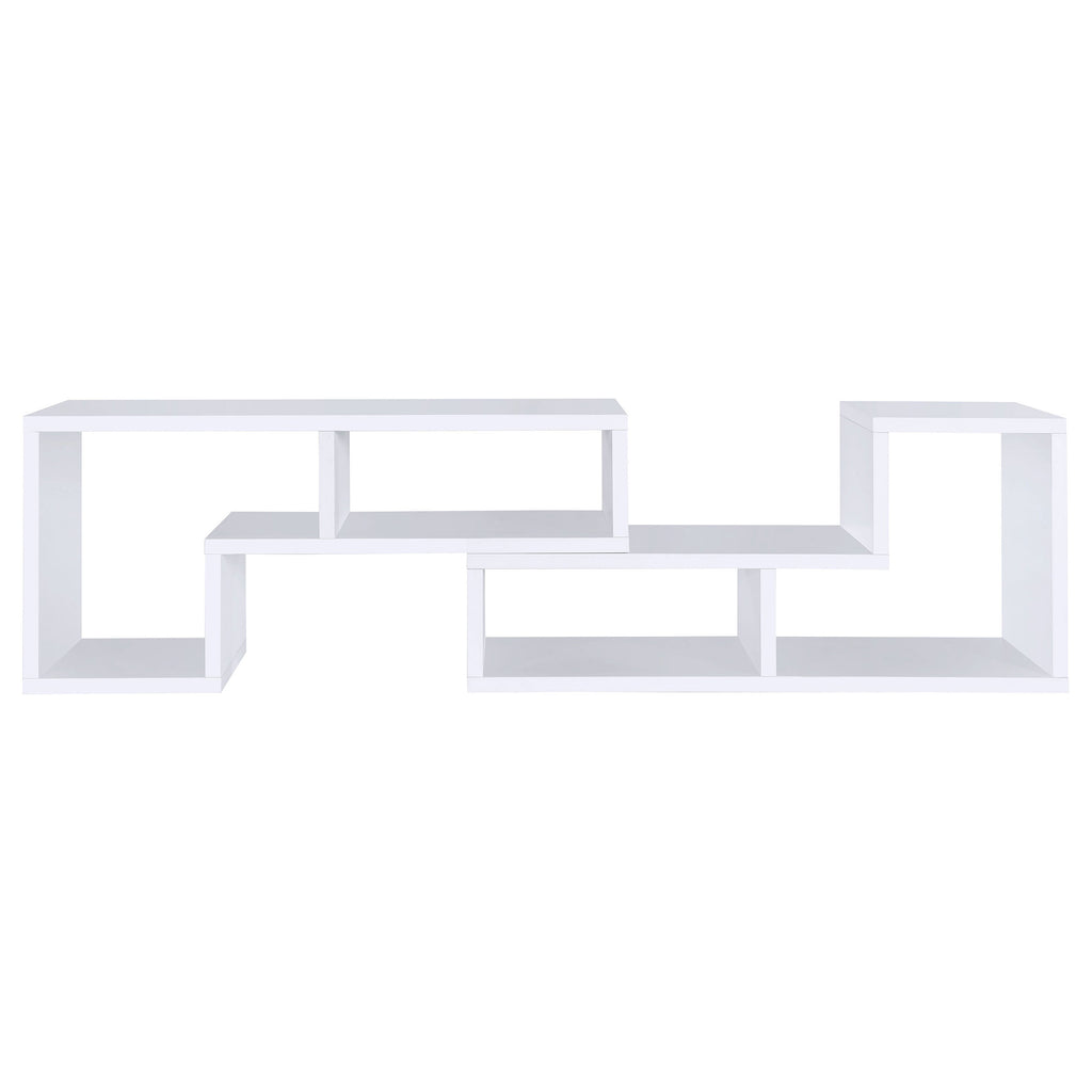 White Convertible Bookcase